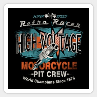 Motorcycle Pit Crew Magnet